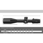 Discovery Optics LHD-NV 6-24x50 SFIR FFP-L Scope - MRAD Reticle