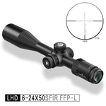 Discovery Optics LHD-NV 6-24x50 SFIR FFP-L Scope - MRAD Reticle