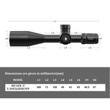 Discovery Optics HD Gen 2 5-30x56 SFIR FFP - 34mm Tube