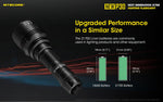 Nitecore New P30 Next Gen Rechargeable Hunting Flashlight - 1000 Lumens