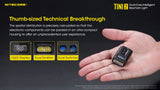 Nitecore TINI 2 Rechargeable Keychain EDC Flashlight - 500 Lumens