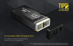 Nitecore TIP2 Rechargeable Dual Core Magnetic Keychain EDC Flashlight - 720 Lumens