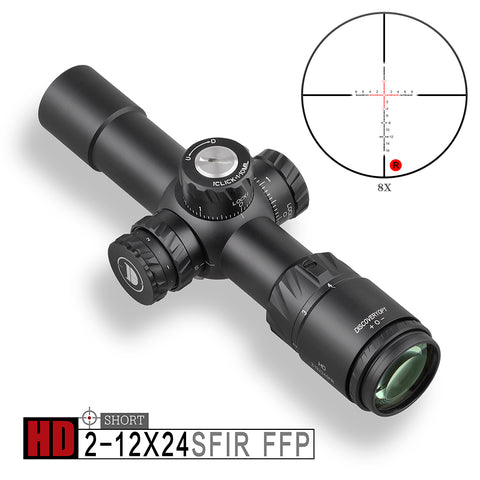 Discovery HD 2-12x24 SFIR FFP Compact Scope