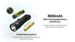 Nitecore MH12S Rechargeable Tactical EDC Flashlight - 1800 Lumens