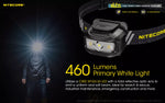 Nitecore NU35 Dual Power Source Rechargeable Headlight 460 Lumens