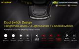 Nitecore NU35 Dual Power Source Rechargeable Headlight 460 Lumens