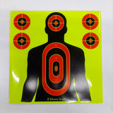 Reflective Adhesive Targets 8" (10 Sheets Per Pack)