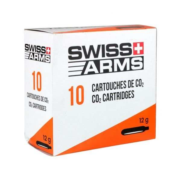  Swiss Arms 12gm CO2 Catridge (5-Pack) : Sports