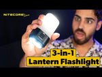 Nitecore LR70 3 in 1 Rechargeable Lantern Flashlight + 10000mAh QC/PD Power Bank - 3000 Lumens