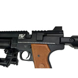 Nova Vista Cobra SQ-03 Tactical PCP Air Pistol 5.5mm/0.22 - Wooden (With AR Stock & Bipod)